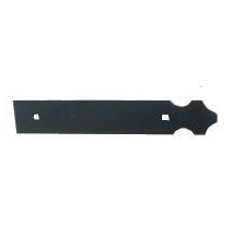 Contre-penture droite longueur 795 mm noire - 8000521G