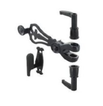 Sachet accessoires espagnolette aluminium noir - 3ES92003