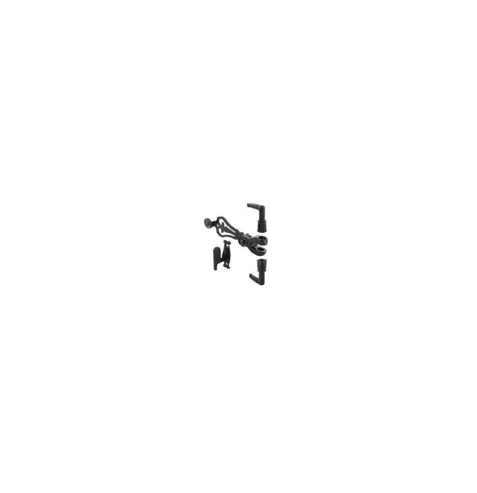 Sachet accessoires espagnolette aluminium noir - 3ES92003