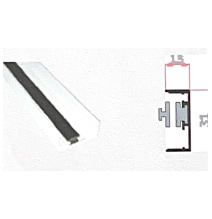 Bande de fermeture magnétique pour moustiquaire blanc - ALLU0020P1