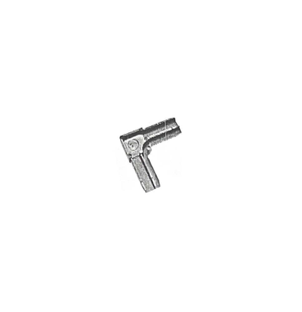 Équerre d’angle droit en aluminium pour moustiquaire - PRAC02