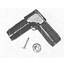 Équerre d’angle droit en aluminium avec aimant pour moustiquaire - GCOM0052