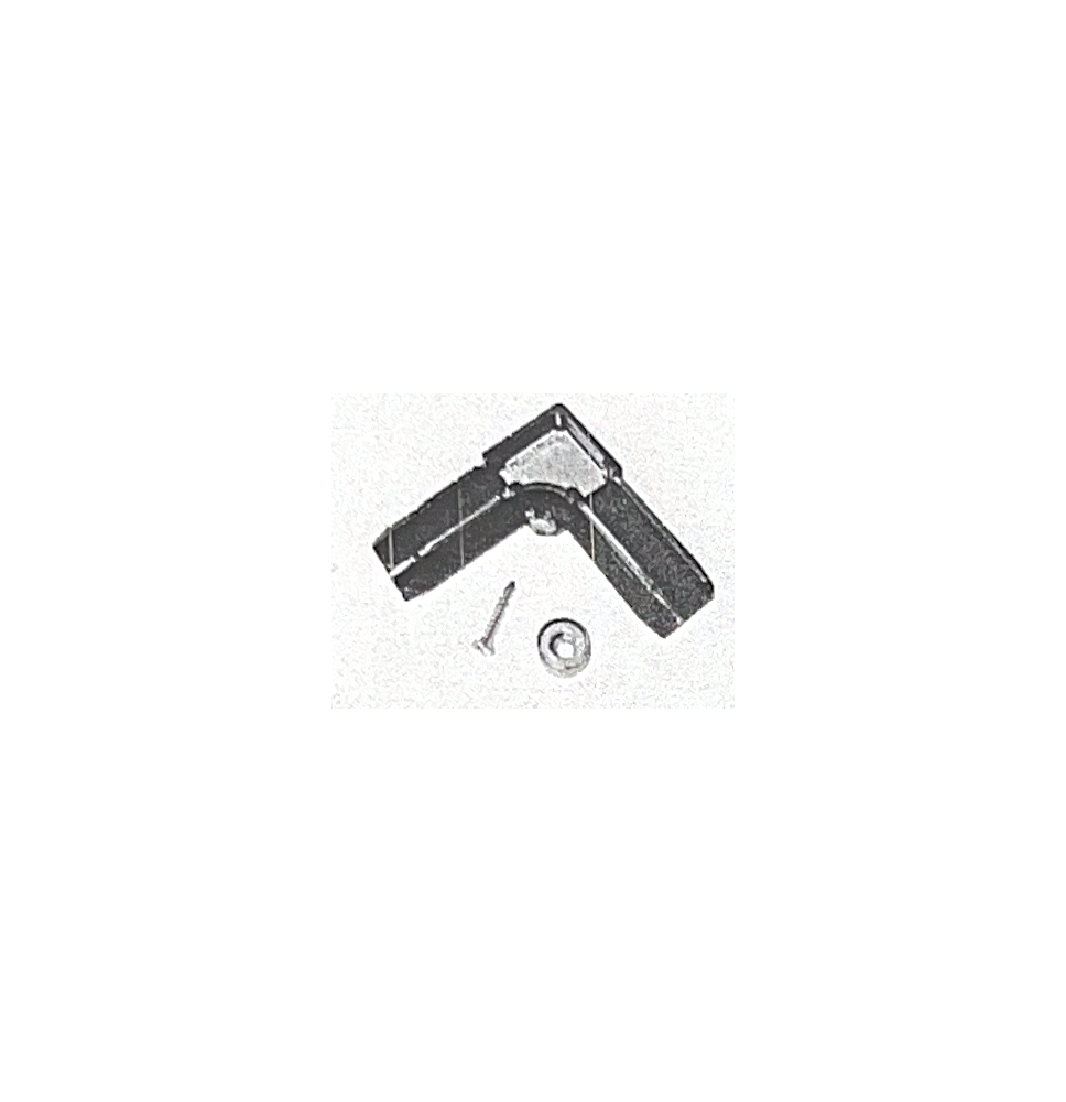 Équerre d’angle droit en aluminium avec aimant pour moustiquaire - GCOM0052