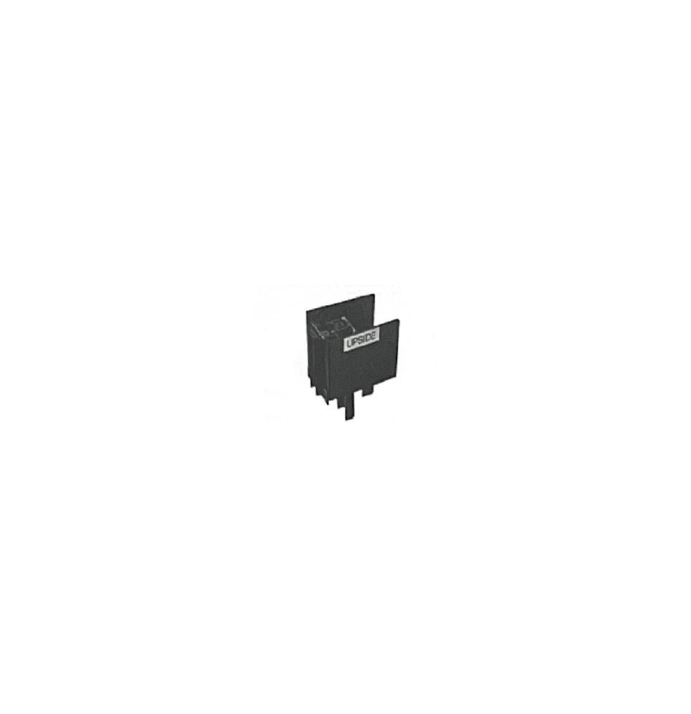 Embout de tête supérieure pour moustiquaire plissée coulissante - GCOM0006