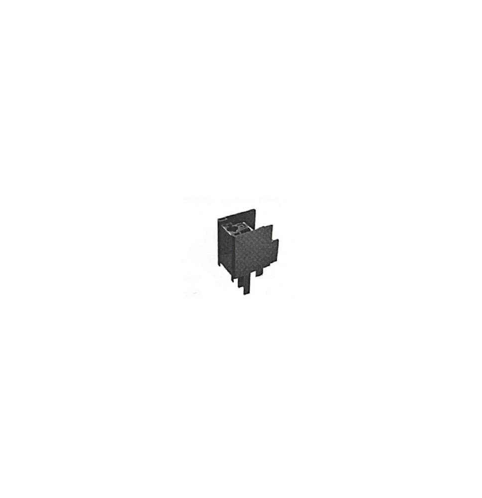 Embout de tête supérieure pour profil dorsal moustiquaire plissée - GCOM0008