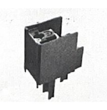 Embout de tête inférieure pour profil dorsal moustiquaire plissée - GCOM0009