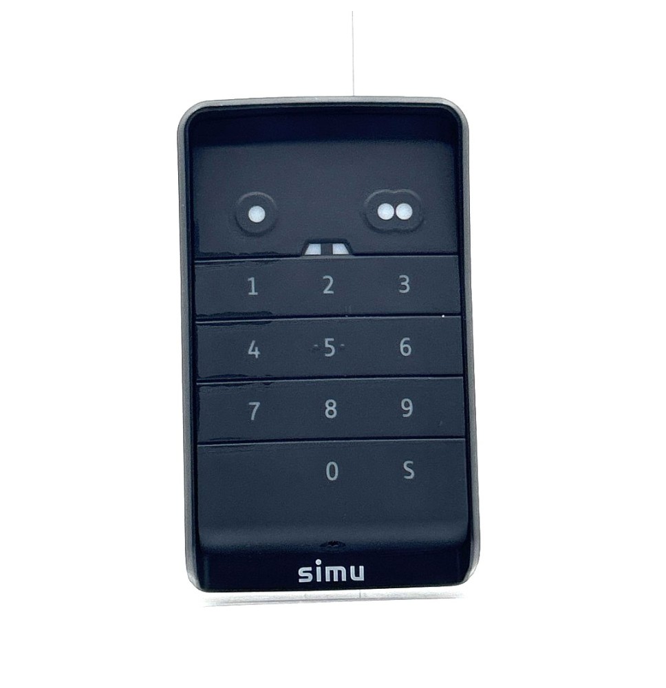 Digicode radio SIMU HZ 2C pour porte de garage