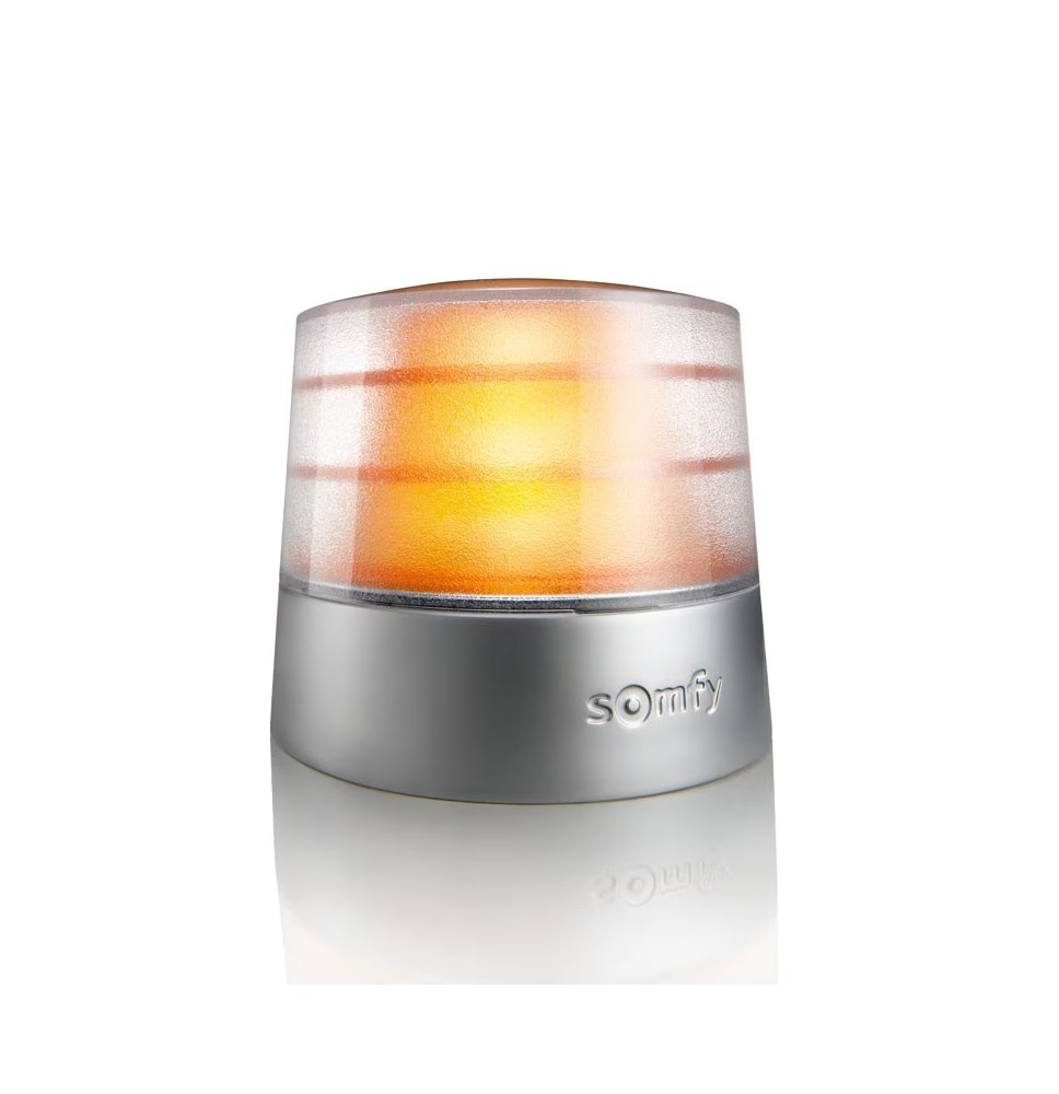 Feu orange clignotant SIMU 230V porte de garage