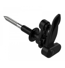 Arrêt marseillais composite noir Ø10 longueur 130 mm - 5AM16001