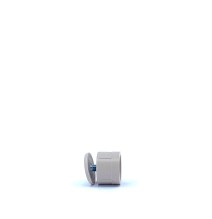 Butée d'arret beige 15mm - 165313