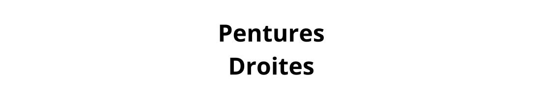 Pentures Droites