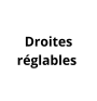 Droites règlables