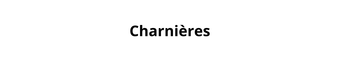 Charnières