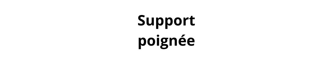 Support poignée