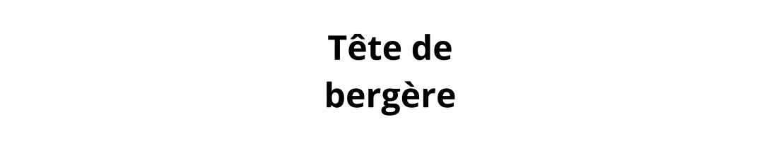 Tête de bergère